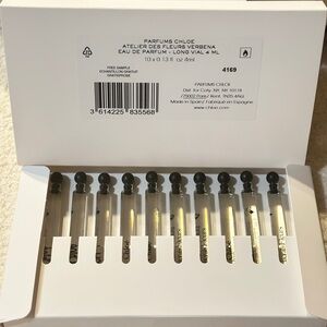 NEW 10xChloe ATELIER DES FLEURS Verbena 4ML Samples